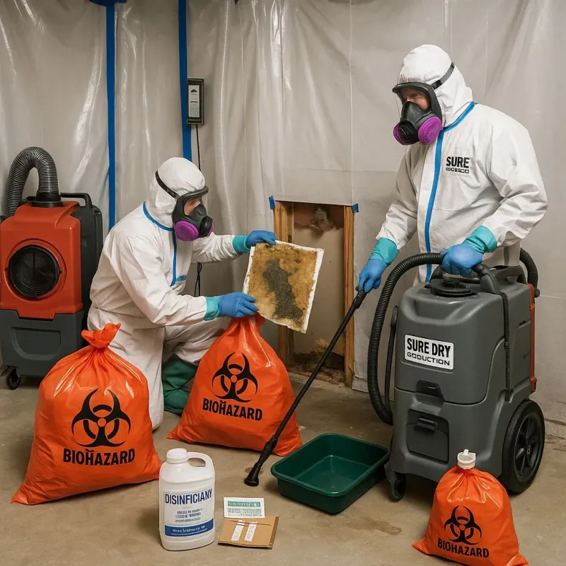 Contaminated Water Handling Protocols process in Camino, CA