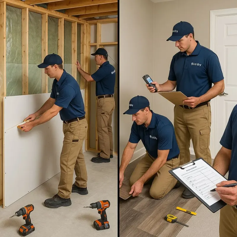Repairs and Reconstruction process in Camino, CA